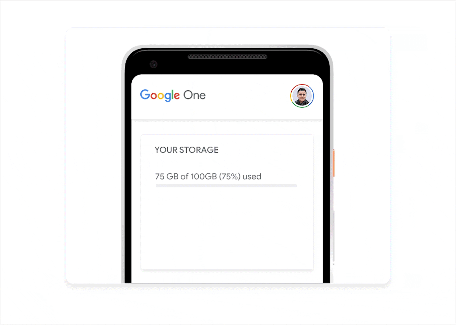 Google One Android-laitteessa